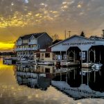 Sunset At Vans Motor Marine