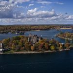 Fall At Boldt Castle Island View