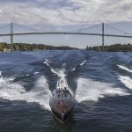 Antique Boats At The T.I. Bridge