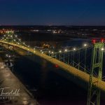Thousands Islands Bridge Light Show