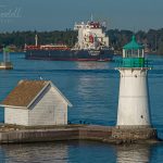 Algoma Equinox Passes Sunken Rock Lighthouse
