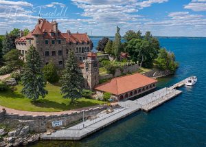 Singer Castle on Dark Island - Beautiful Summer Day
